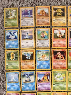 Pokemon Base Set Rare/Uncommon/Common WotC - 86 Card Lot LP - Cards 17-102 - Image 2