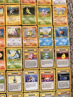 Pokemon Base Set Rare/Uncommon/Common WotC - 86 Card Lot LP - Cards 17-102 - Image 5