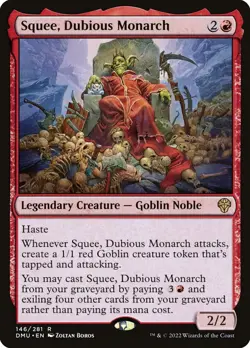 MTG Squee, Dubious Monarch ** Dominaria United ** English (NM) - Image 1