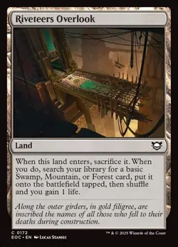 MTG Riveteers Overlook ** Edge of Eternities Commander ** English - Image 1