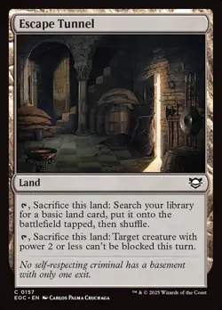 MTG Escape Tunnel ** Edge of Eternities Commander ** English - Image 1