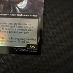 FOIL Sephiroth, Fabled SOLDIER (Extended Art) M FINAL FANTASY 451 NM - Image 3