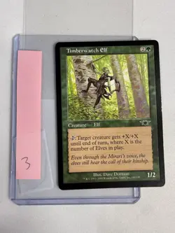 MTG MP Timberwatch Elf Legions Regular Common (03) - Image 3