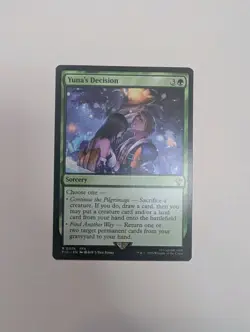 MTG - Yuna's Decision - Commander: Final Fantasy NM/M Condition - Image 1