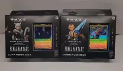 Lot of 2 - Magic: The Gathering Final Fantasy Commander Decks Tidus & Y'shtoka - Image 1