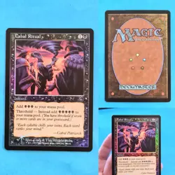 Carte Magic Mtg / Cabal Ritual - Messe De La Coterie / Foil / Torment / EN / NM - Image 1