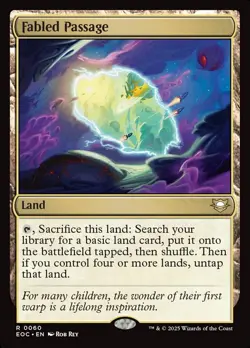MTG Fabled Passage ** Edge of Eternities Commander ** English - Image 1