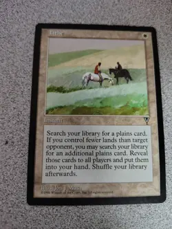 1996 magic the gathering visions tithe rare lp - Image 3