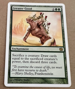 Greater Good - 9th Edition - MTG - Magic the Gathering - Image 1