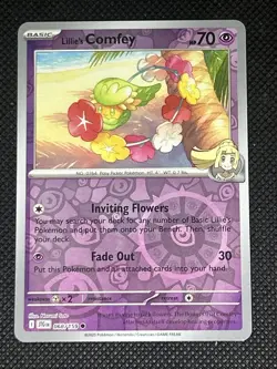 Lillie's Comfey 068/159 Pokemon Sv09: Journey Together Reverse Holo - Image 1