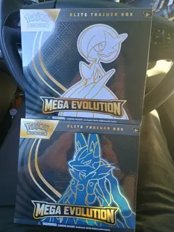Pokemon Mega Evolution Elite Trainer Box ETB Set of 2 Factory Sealed - Image 1