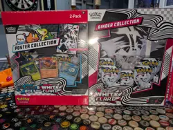 Sams Club Pokemon TCG Black Bolt & White Flare Bundles Lot of 4 (2 OF EACH) - Image 2