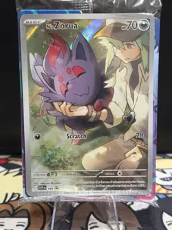 Pokemon TCG: SVP Scarlet & Violet Promo Cards - N's Zorua 189 - NM+ - Image 1