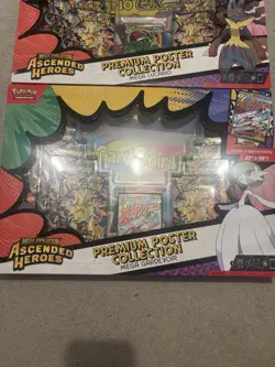 Ascended Heroes Premium Poster Collection Lucario & Gardevoir SHIPPED TODAY🚚🔥 - Image 2