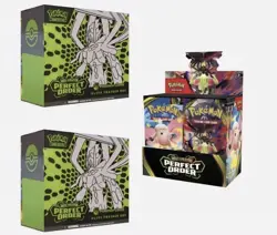 Pokemon TCG Perfect Order Pokemon Center ETB x2 & Booster Box x1 BUNDLE- PRESALE - Image 1