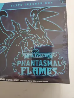 Pokemon Mega Evolution Phantasmal Flames Elite Trainer Box Factory Sealed - Image 2