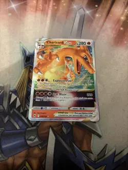 Charizard VSTAR Ultra Rare Crown Zenith Pokemon TCG 019/159 - Image 1