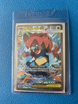 Mega Feraligatr ex 274/217 Ascended Heroes Special Illustration Rare Pokemon NM - Image 1