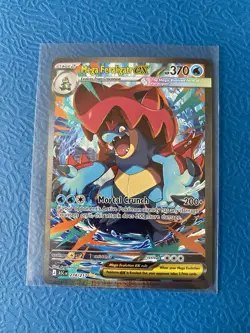 Mega Feraligatr ex 274/217 Ascended Heroes Special Illustration Rare Pokemon NM - Image 2