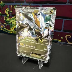 Black Kyurem EX 101/149 Boundaries Crossed Holo Pokemon - Image 3
