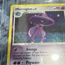 Pokemon Mismagius Diamond & Pearl 10/130 Holo Rare 2007 Stage 1 90 HP Swirl 🔥🔥 - Image 5