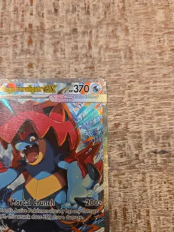 Pokemon TCG Mega Feraligatr EX 274/217 Ascended Heroes Special Illustration Rare - Image 3