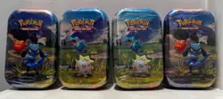 Pokemon Ascended Heroes Mini Tins Lot of 4 Brand New Sealed - Image 1