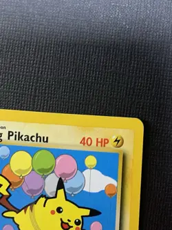 Flying Pikachu 25 WOTC Black Star Promo Pokemon TCG - Image 4