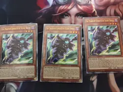 3x The Phantom Knights of Silent Boots Yugioh MP24-EN039 Quarter Century QCR NM - Image 1