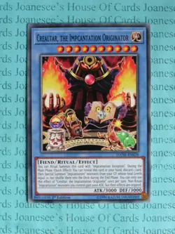 Crealtar, the Impcantation Originator DANE-EN029 Common Yu-Gi-Oh Card 1st New - Image 1