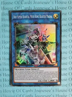 Neo Super Quantal Mech King Blaster Magna DANE-EN046 Super Rare Yu-Gi-Oh Card U - Image 2
