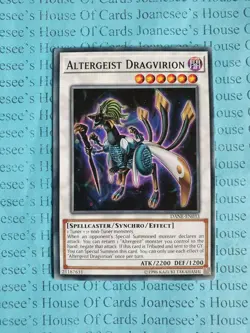 Altergeist Dragvirion DANE-EN033 Common Yu-Gi-Oh Card (U) New - Image 3