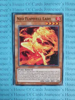 Neo Flamvell Lady DANE-EN014 Common Yu-Gi-Oh Card (U) New - Image 3