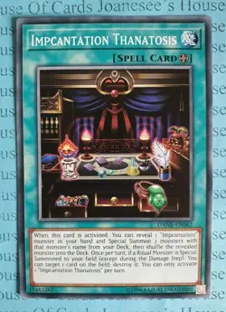 Impcantation Thanatosis DANE-EN062 Common Yu-Gi-Oh Card (U) New - Image 1