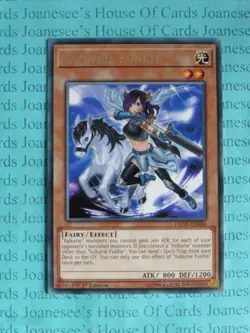 Valkyrie Funfte DANE-EN086 Rare Yu-Gi-Oh Card 1st Edition New - Image 1
