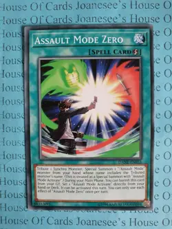 Assault Mode Zero DANE-EN055 Common Yu-Gi-Oh Card (U) New - Image 3