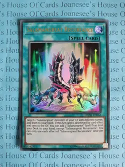 Salamangreat Recureance DANE-EN052 Ultra Rare Yu-Gi-Oh Card (U) New - Image 3