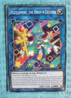 Puzzlomino, the Drop-n-Deleter DANE-EN049 Common Yu-Gi-Oh Card (U) New - Image 1