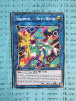 Puzzlomino, the Drop-n-Deleter DANE-EN049 Common Yu-Gi-Oh Card (U) New - Image 3