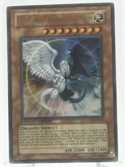 Yugioh TCG - Light And Darkness Dragon Ultra Rare Limited Edition LDPP-EN001 - Image 2