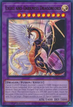 Light and Darkness Dragonlord-Ultra Rare - 1st Edition - INFO-EN034 - The Inf... - Image 1