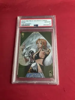 One Piece Golden P Cards Nami Psa 10 - Image 1