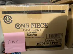 One Piece TCG OP08 TWO LEGENDS OP-08 Sealed Case 12x Booster Box Japanese NEW - Image 1