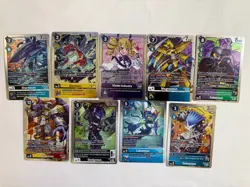 Digimon TCG Rare Foil Card Lot - Image 1
