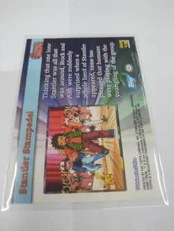 MINT Stantler Stampede! Snap #18 Pokemon Topps Johto Series 1 Screen Snaps Card - Image 2