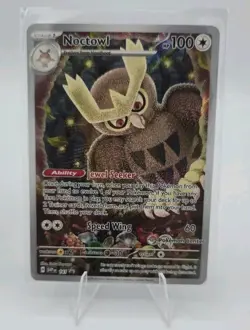 Noctowl - 141 (Pokemon Center Exclusive) 141 Sv: Scarlet & Violet Black Star - Image 2