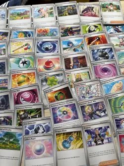 75 Pokemon Trainer Card Lot - Mixed Trainers, Items, Stadiums & Supporters - Image 4