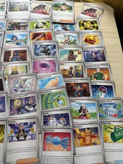 75 Pokemon Trainer Card Lot - Mixed Trainers, Items, Stadiums & Supporters - Image 5