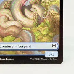 Koma’s Coil Token MTG Kaldheim KHM #007 Official Token Card NM - Image 4