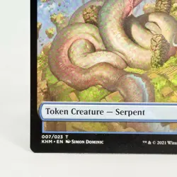 Koma’s Coil Token MTG Kaldheim KHM #007 Official Token Card NM - Image 5